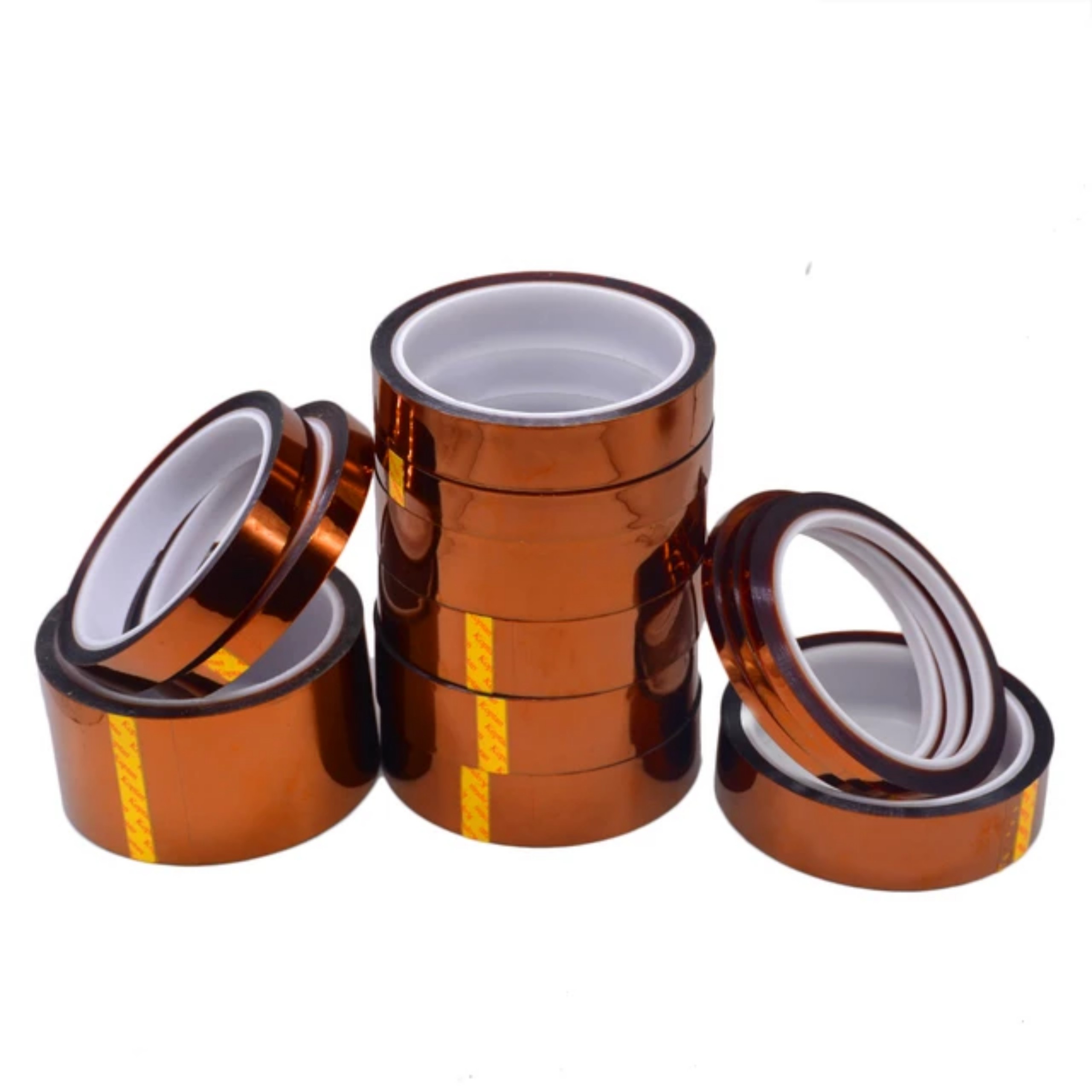 Băng dính nhiệt độ cao , băng keo chịu nhiệt chịu được nhiệt độ cao 300 độ C màu cánh gián cách điện,chống cháy,chống ăn mòn