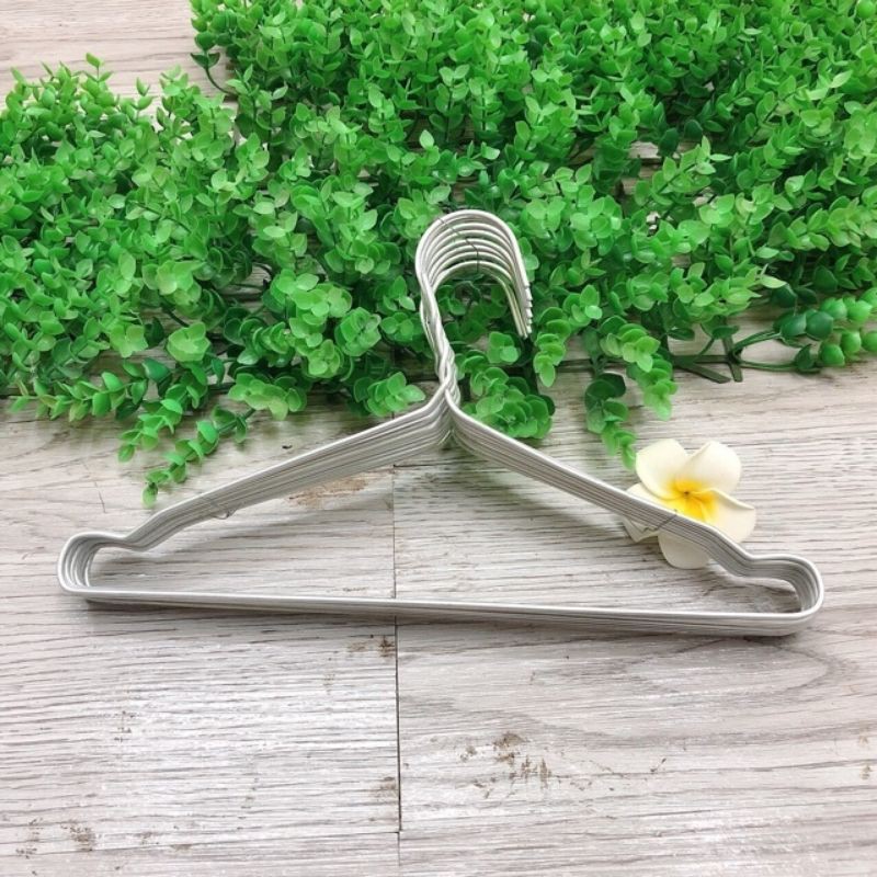 Vỉ 10 móc nhôm treo quần áo trẻ em 29cm