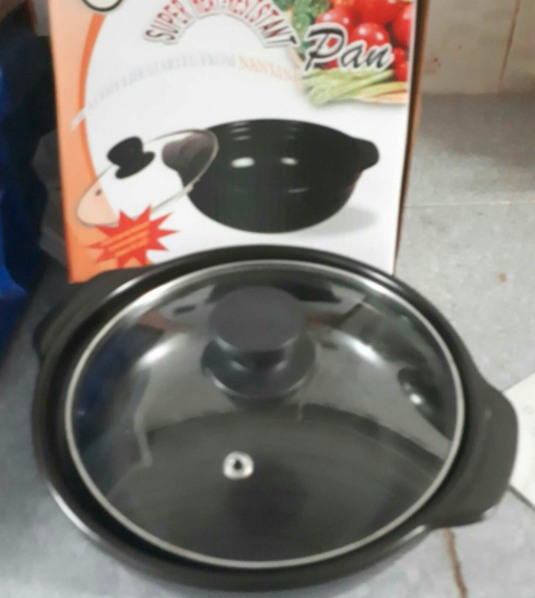 Nồi đất tráng men 750ml