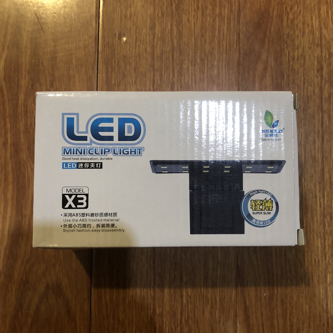 Đèn led kẹp x3 mini cho bể cá cảnh