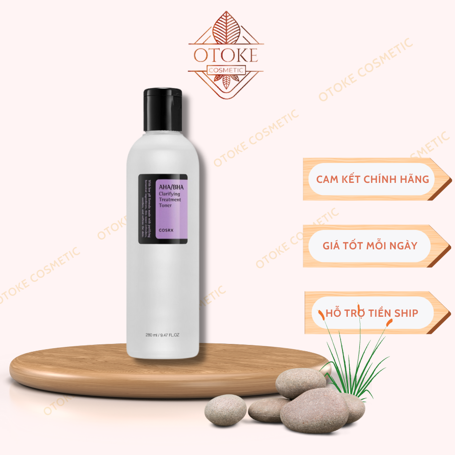 Nước Hoa Hồng Giảm Mụn Cosrx AHA BHA Clarifying Treatment Toner