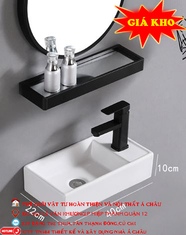 Chậu Lavabo mini,lavabo treo tường và bồn rửa tay góc cho nhà vệ sinh nhỏ