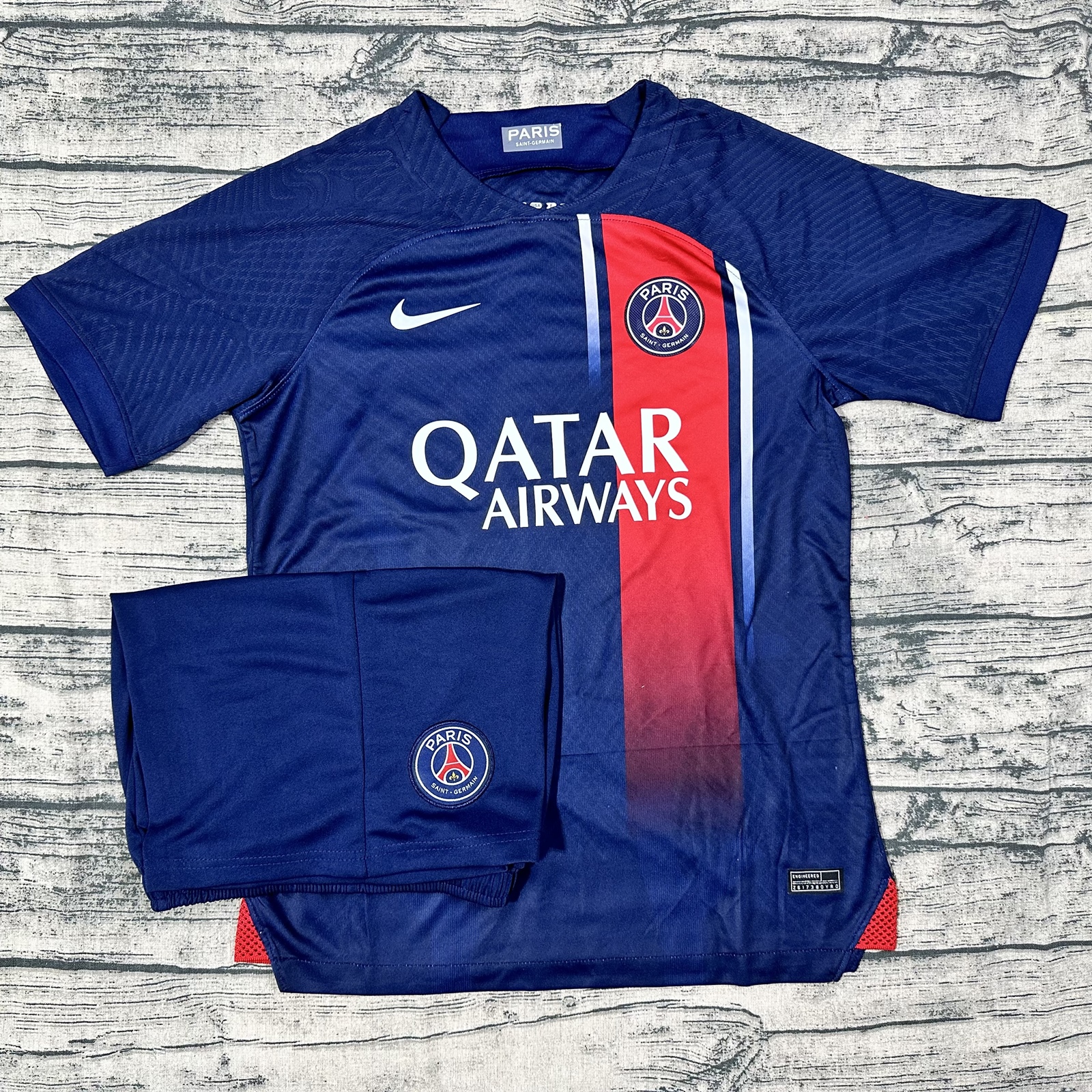 Áo Bóng Đá Câu Lạc Bộ- PSG - Paris Saint-Germain-Hồng Pha Đen Chất Polyeste -Sân Nhà 2022- Hàng Thái Lan