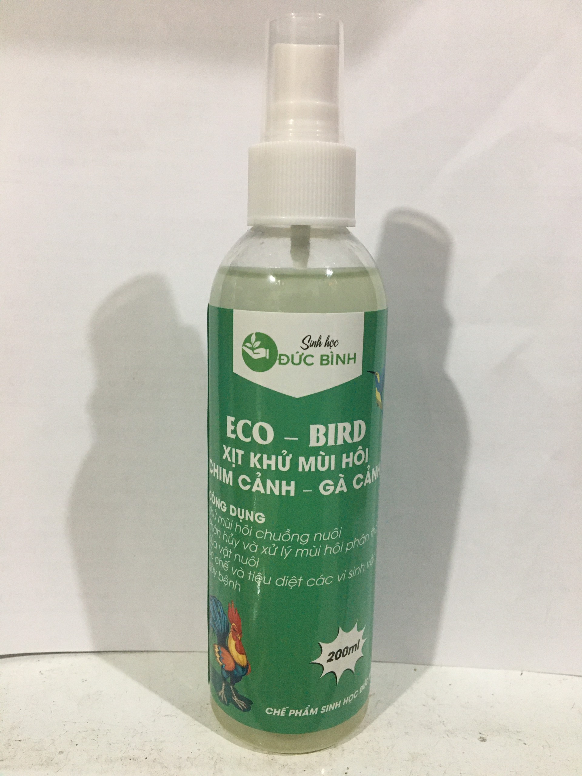 XỊT KHỬ MÙI HÔI PHÂN CHIM CẢNH GÀ CẢNH ECO-BIRD