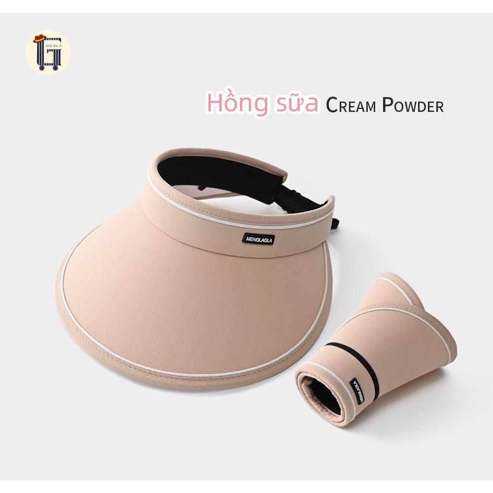 Wide-Brimmed Sun Hat, Uv Protection, Slim Face, Foldable - 5