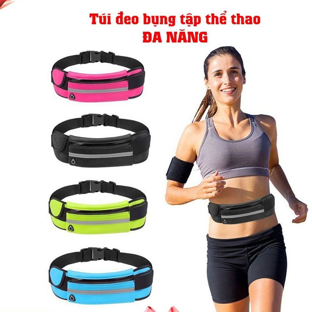 HCM-Freeship -Túi thể thao đeo hông, túi đeo eo đựng điện thoại, túi bao tử đeo ngang bụng, túi đeo bụng nam, nữ chạy bộ thể thao-CN10 Store