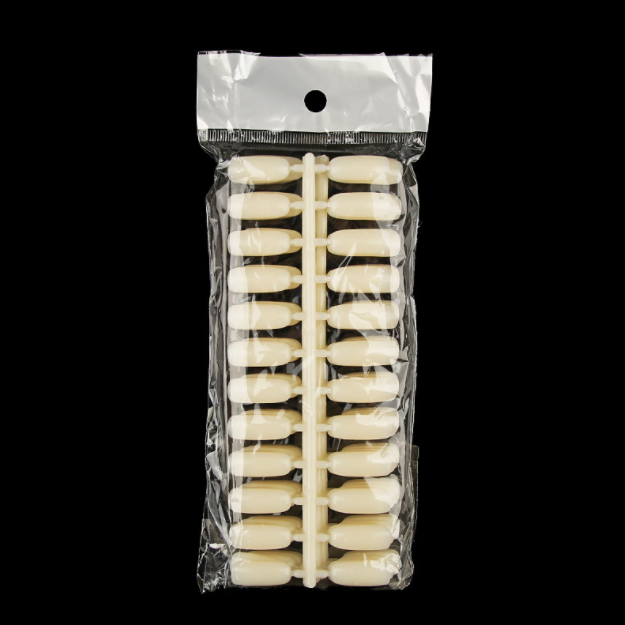 Móng giả làm bảng màu dạng xương cá (120 móng)