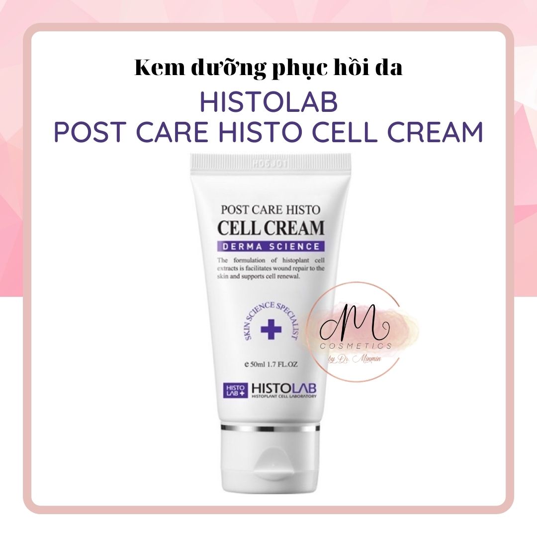 Histolab kem chăm sóc da sau trị liệu bằng laser - post care histo cell cream