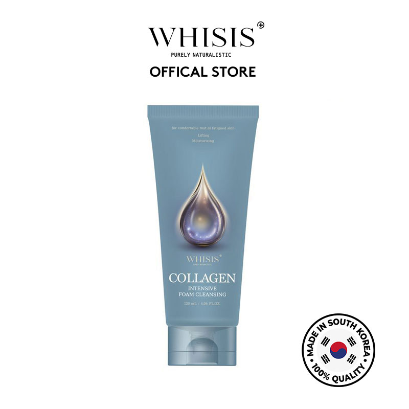 [Livestream VC 20%] Sữa Rửa Mặt Dịu Nhẹ Hàn Quốc WHISIS Dưỡng Ẩm Kiềm Dầu Trắng Da Dành Cho Mọi Loại Da 120ml - 3