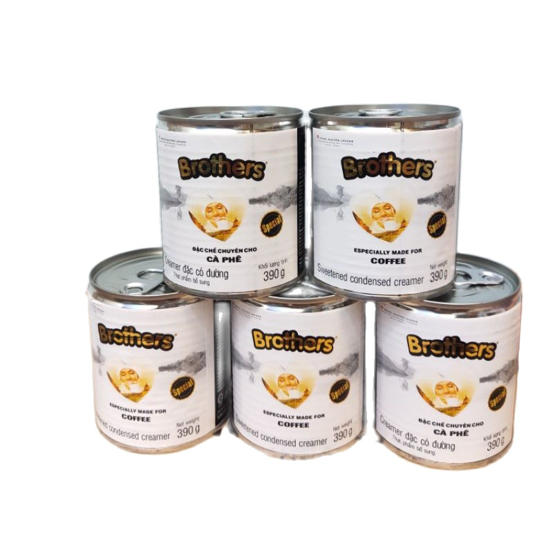 Sữa Đặc Chế Brothers Trung Nguyên - 5 lon