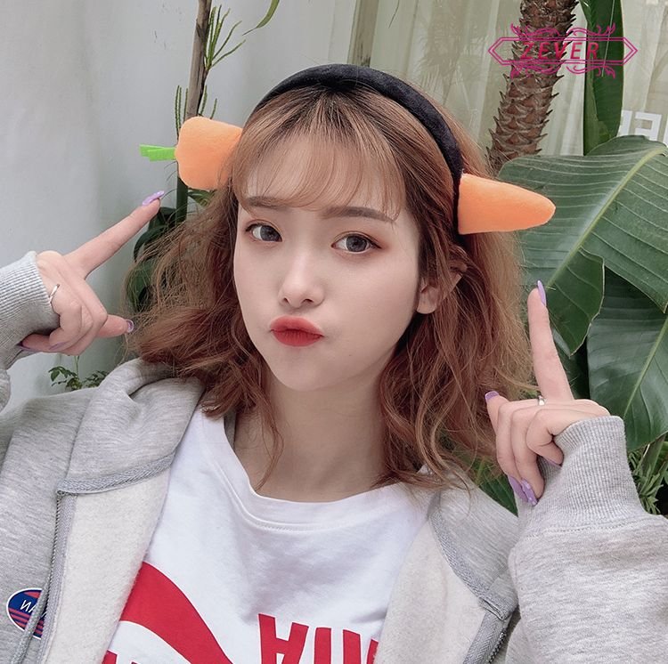 Băng đô cà rốt vui nhộn mới dễ thương