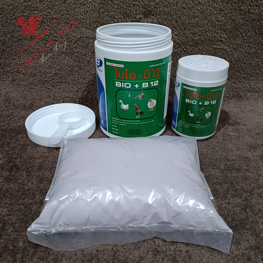 Bio b12 lọ lớn 550g úm gà con , phòng ngừa bệnh gà con - thuốc gà đá , thuốc dành cho gà đá , thuoc ga , bio b12 , úm bio b12