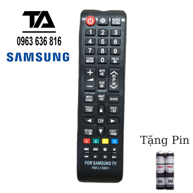 [ FREESHIP ] Remote tivi samsung ✔ Điều Khiển Tivi Samsung RM-L1088