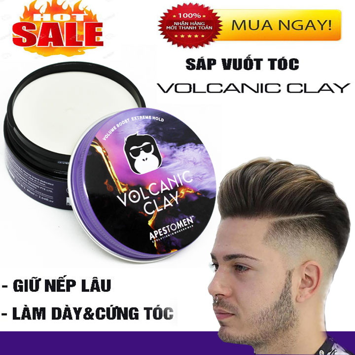 Sáp vuốt tóc, Sáp vuốt tóc giá rẻ, Sáp gatsbyVolcanic với khả năng giữ nếp cực tốt, không gây hại cho da đầu, dễ dàng gội sạch.phù hợp với mọi lứa tuổi. CỰC HÓT-GIÁ HẤP DẪN-MUA NGAY!