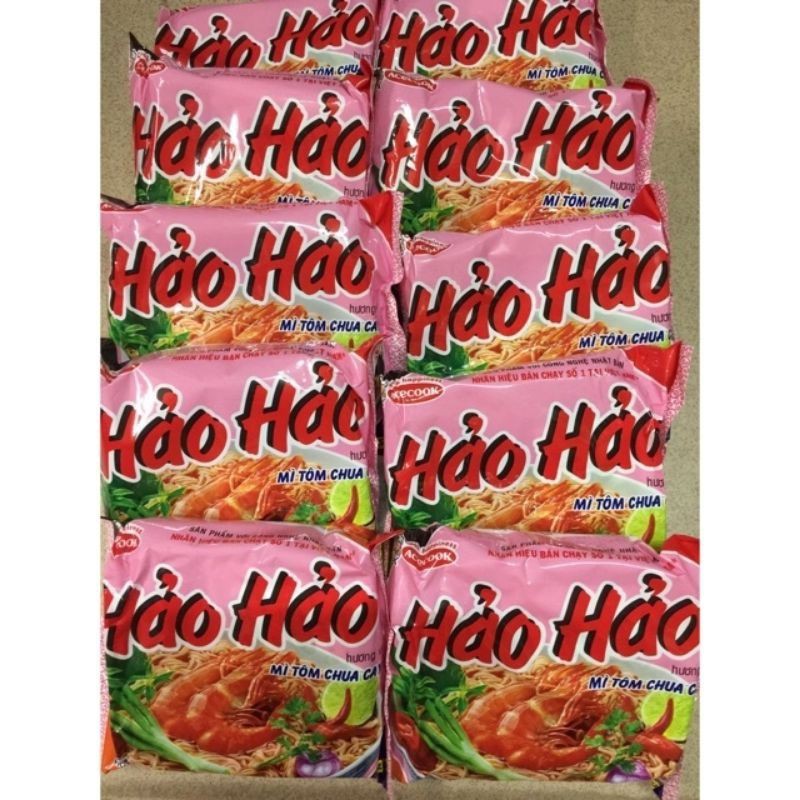 Hảo Hảo tôm chua cay 30 gói x 75g