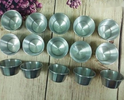 [HCM]20 KHUÔN BÁNH CUPCAKE NHÔM TRÒN VN SỐ 3 MIỆNG 6CM X ĐÁY 4.5 CM X CAO 3 CM