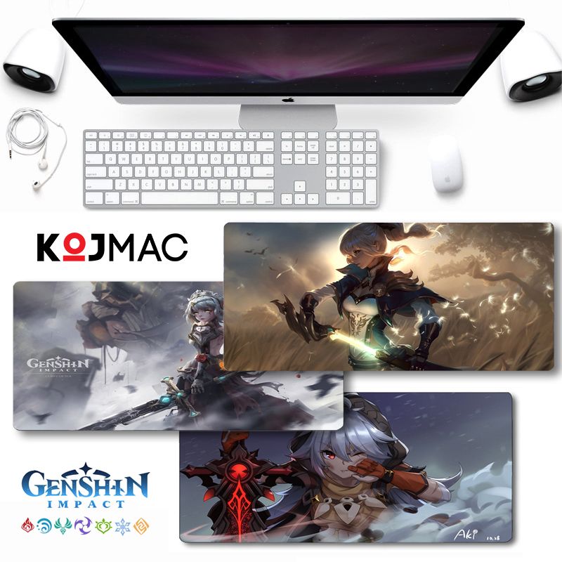  Tấm Lót Chuột Bàn Phím Game Genshin Impact Cỡ Lớn 80x30  Đa Dạng Mẫu Sắc Nét Chống Trượt,...  | Lót Chuột Gaming 