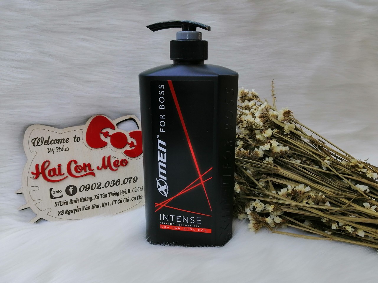 Sữa tắm nước hoa xmen for boss intense 650ml - 640