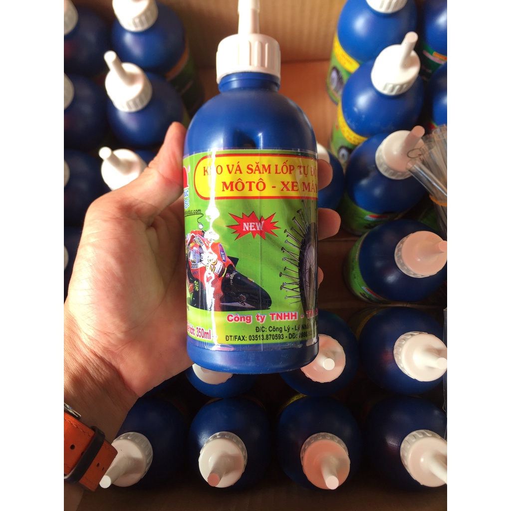 Keo tự vá xăm lốp huy đức 350ml