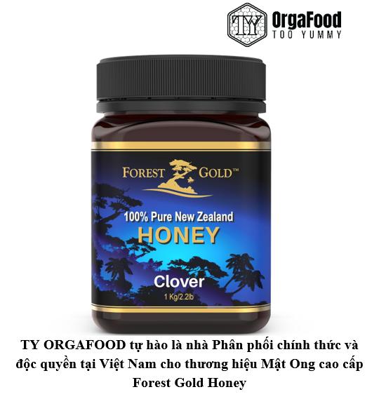 Mật ong rừng clover forest gold new zealand - bảo đảm 100% chất lượng mật ong rừng nguyên chất - ty orgafood phân phối độc quyền tại việt nam