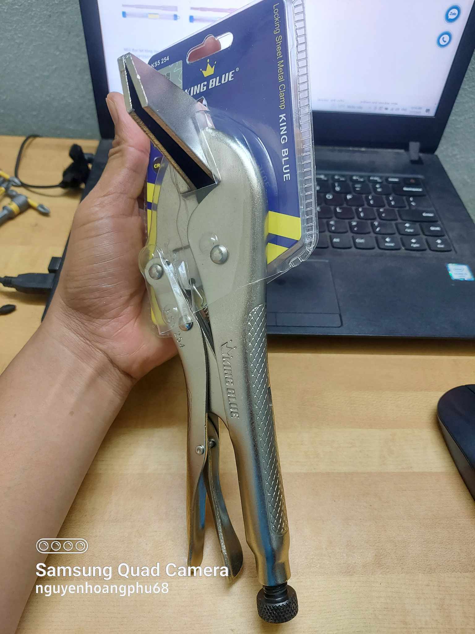 Kìm bấm chết mỏ dẹp 10cm rất đẹp chắc chắn