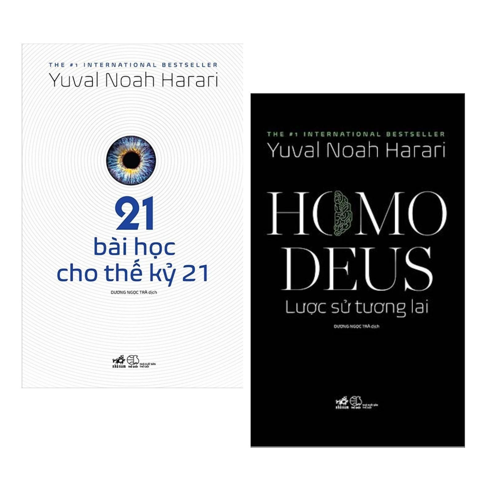 Sách - Combo Homo Deus Lược sử tương lai - 21 bài học cho thế kỷ 21 NN