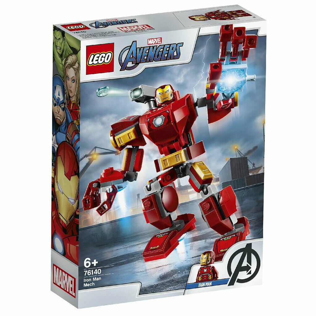 [HCM]Bộ lắp ráp Chiến Giáp Người Sắt - LEGO Marvel 76140 (148 Chi Tiết)