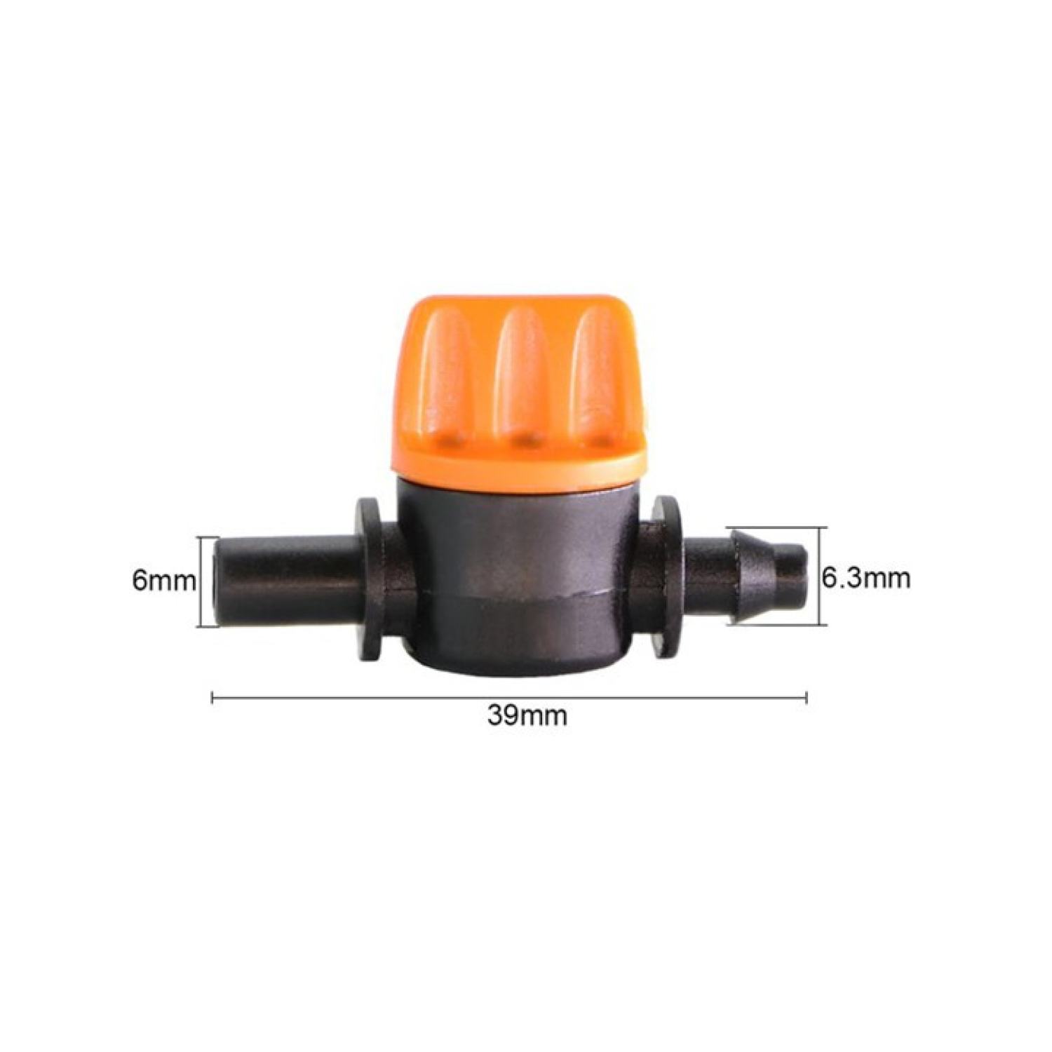 Van sino- Khởi Thủy, Van Khóa 6mm dùng trong tưới phun mưa, phun sương- Hệ thống tưới phun mưa nhỏ giọt