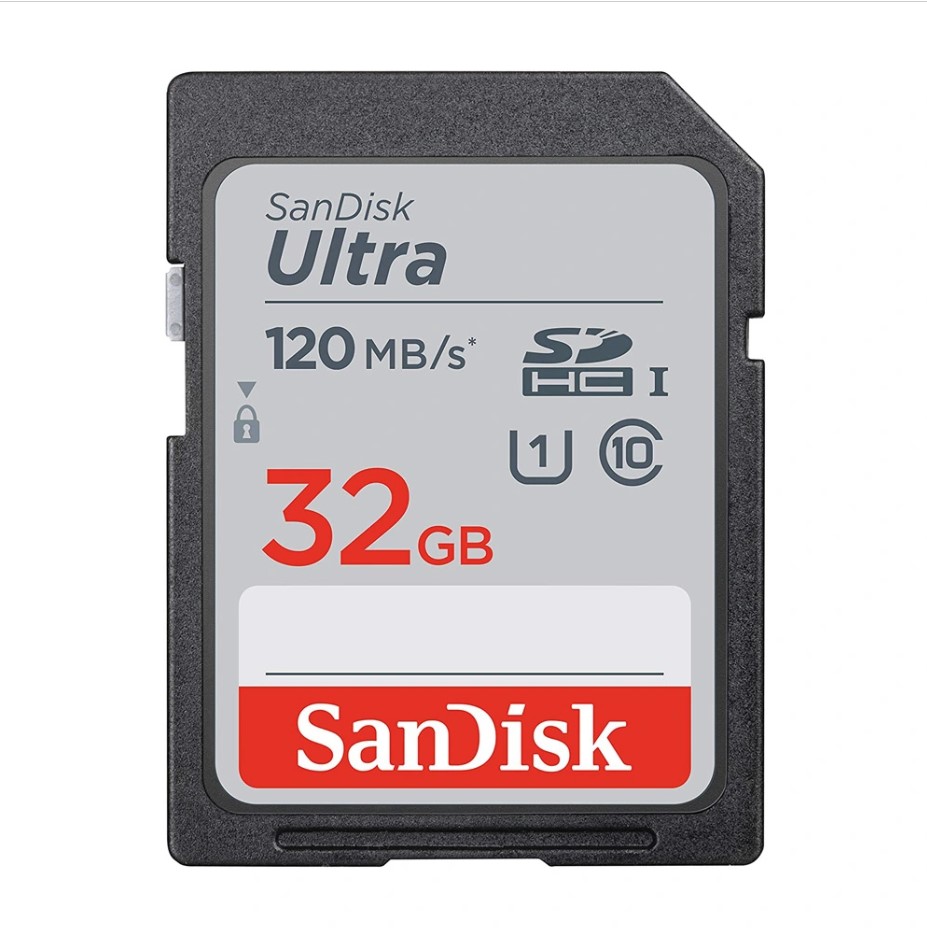 Thẻ nhớ SD 32GB lưu trữ dữ liệu dùng cho camera lưu