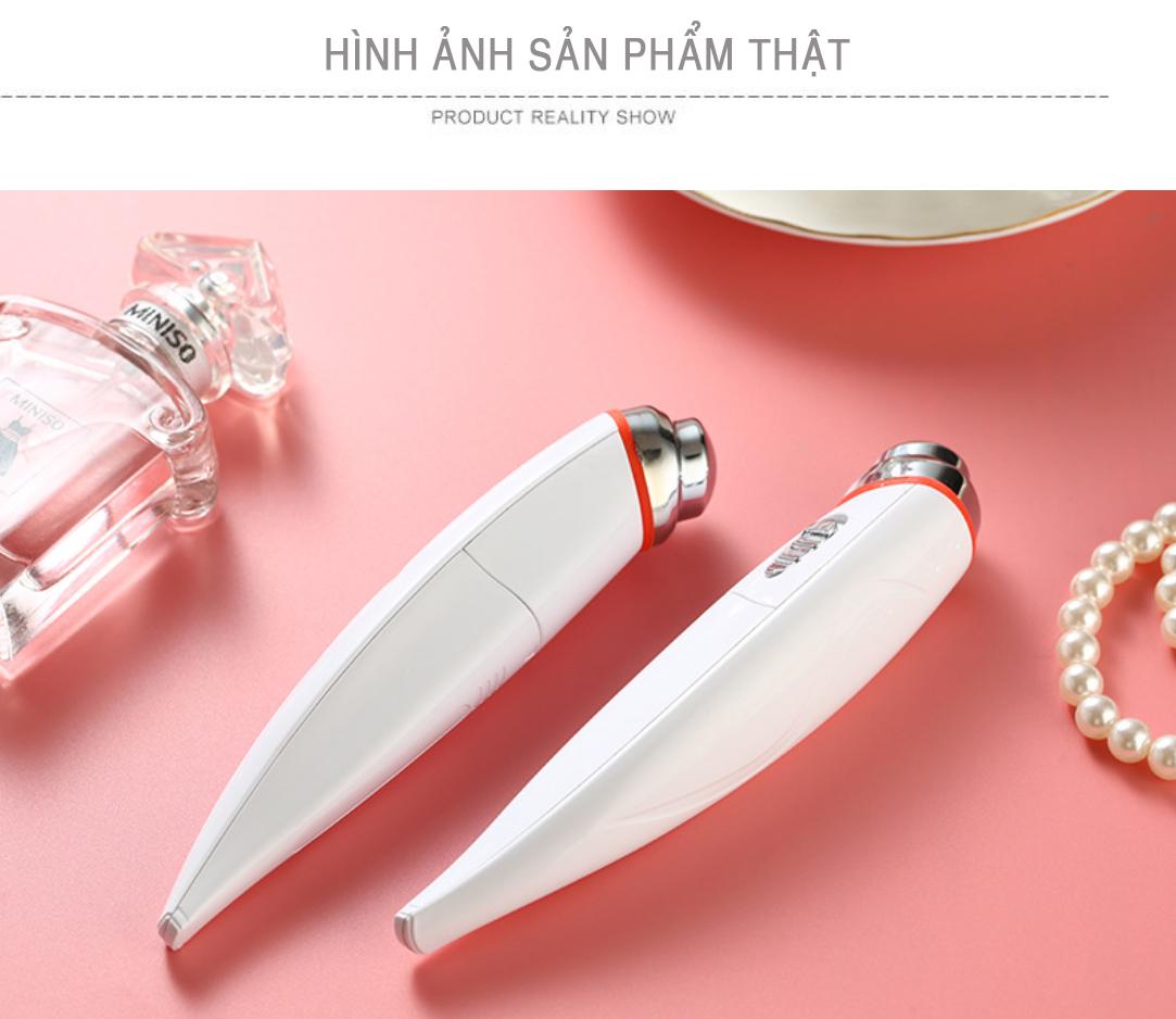Máy run ion massage mắt giúp hấp thụ tinh chất