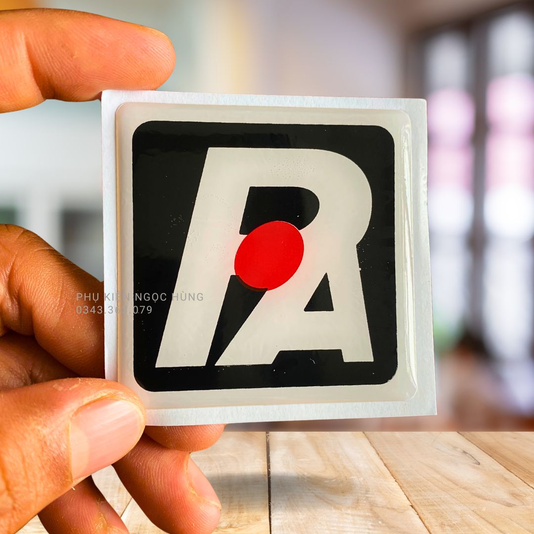 Logo loa pa dán thùng loa - 2 tem