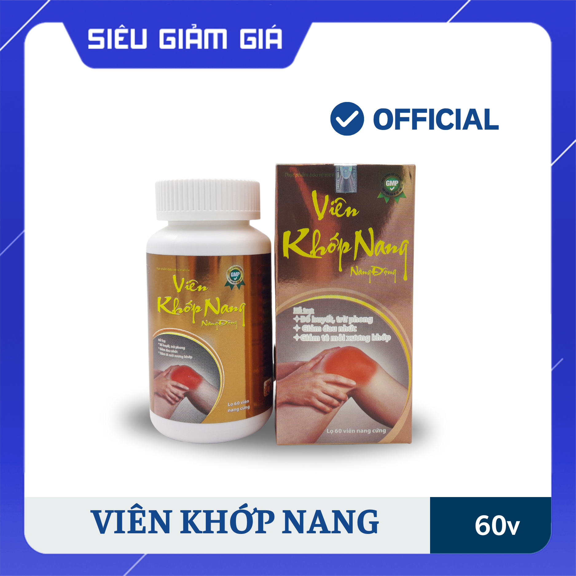 Giảm đau xương khớp viên khớp nang năng động