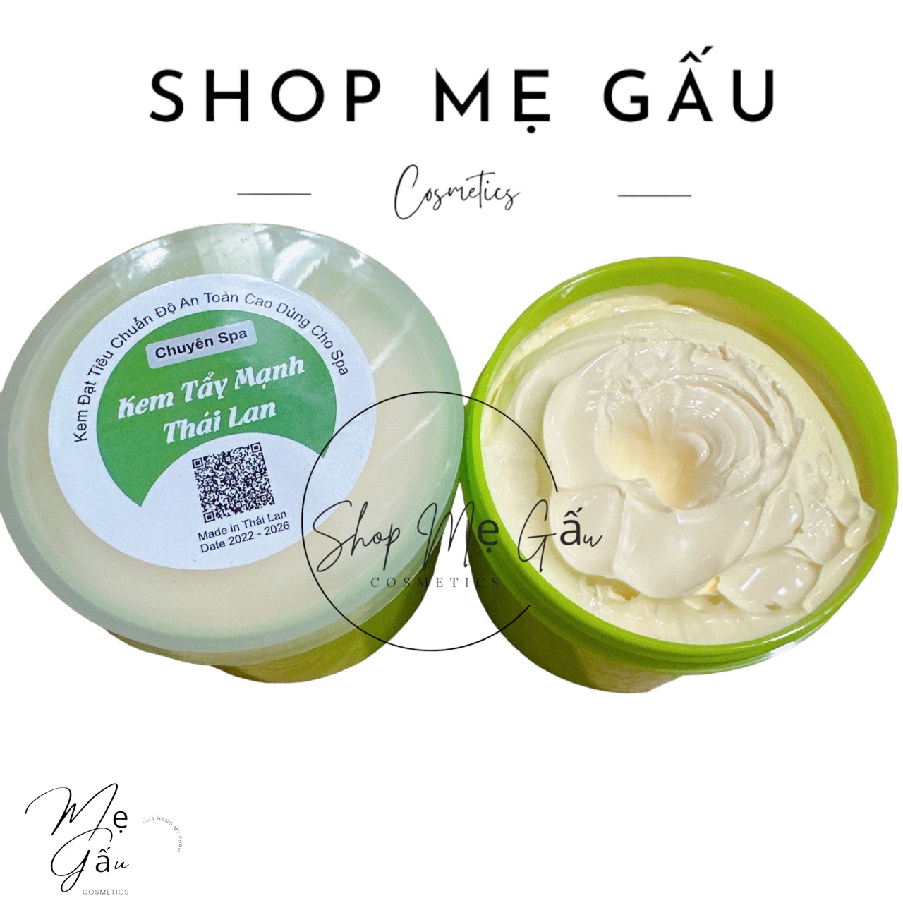 Kem cốt ủ  siêu trắng 500g xanh, cốt xịn