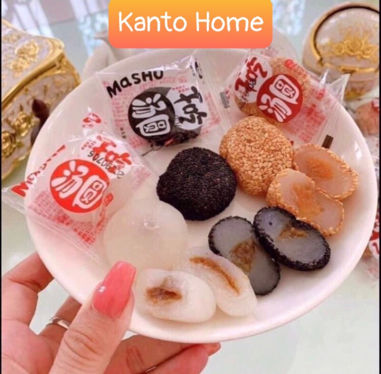 (chuẩn quai xách vỏ đỏ)BÁNH MOCHI ĐÀI LOAN- 1kg mix 4 vị  Kanto Home