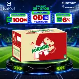 [SALE 15.6] Thùng 24 Chai Nước Giải Khát Mirinda Xá Xị (390ml/chai)