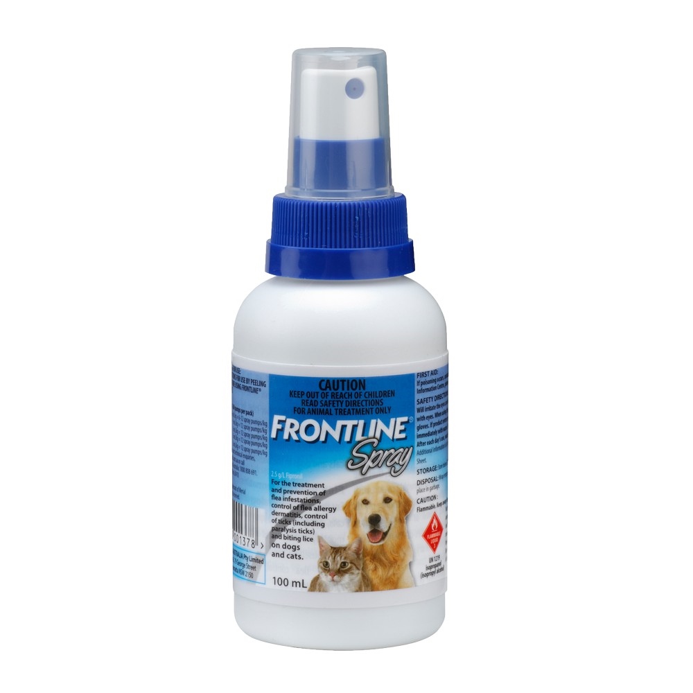 Chai Xịt Ve Bọ Chét Viêm Da Hàng Pháp - Merial Frontline 100ml