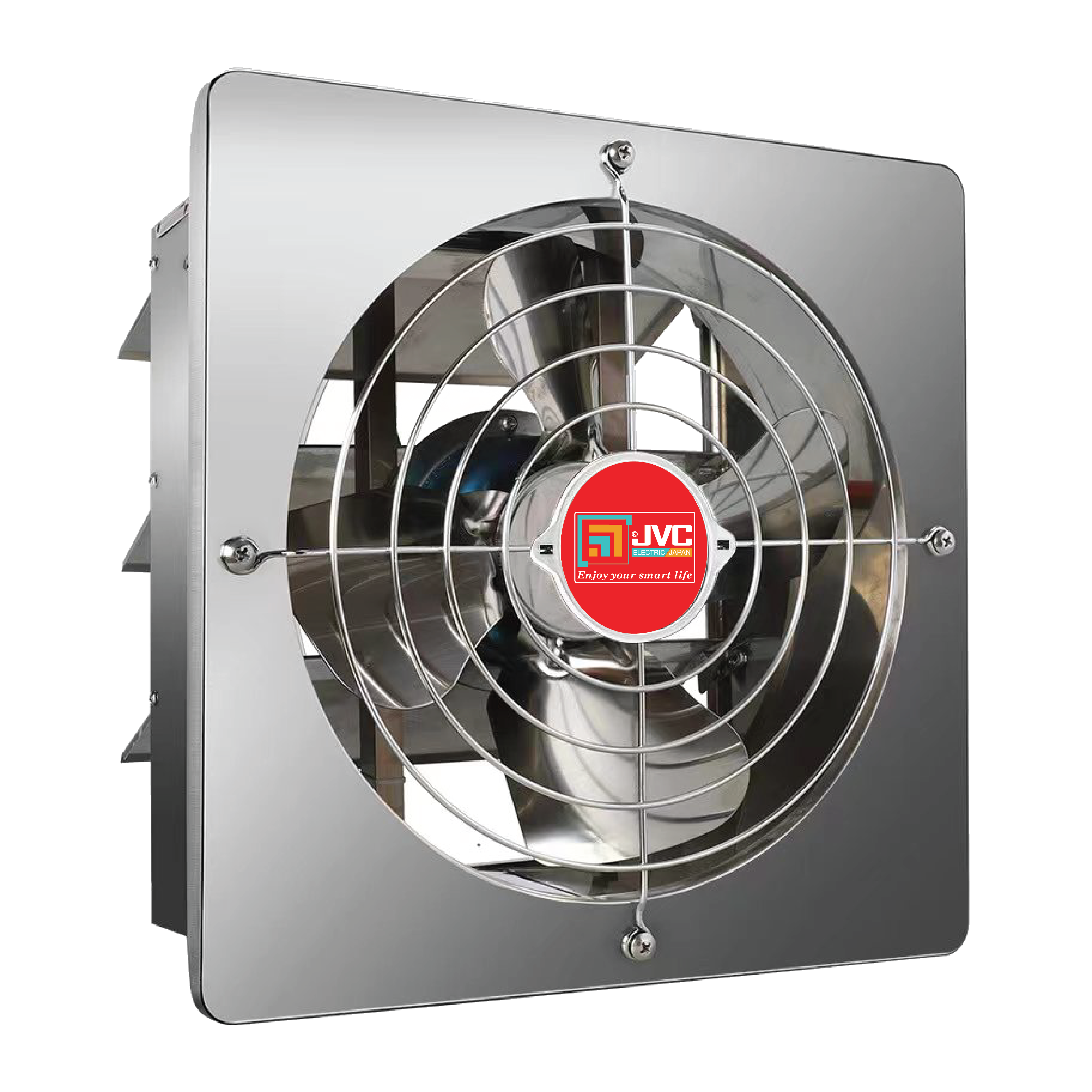 Quạt thông gió gắn tường inox jvc jfv-300sw hiệu suất cao