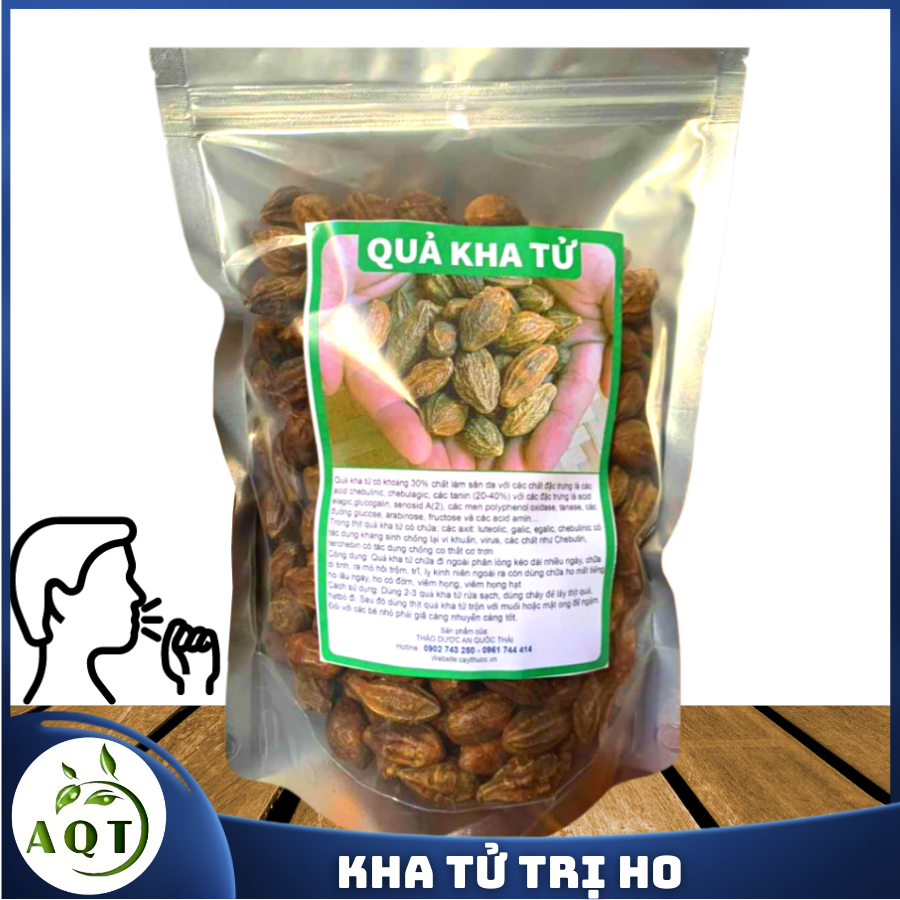 Quả kha tử trị ho 500g , kha tử ngậm chữa ho, giảm viêm đau họng, rát họng, khản tiếng