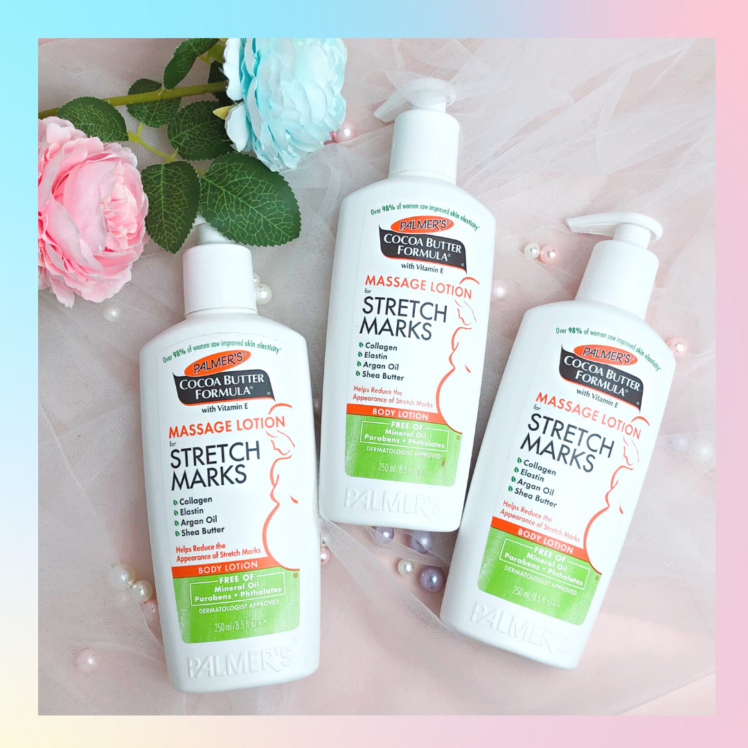 Sữa dưỡng da ngăn ngừa rạn da cho mẹ bầu palmer's cocoa butter formula massage lotion for stretch marks 250ml