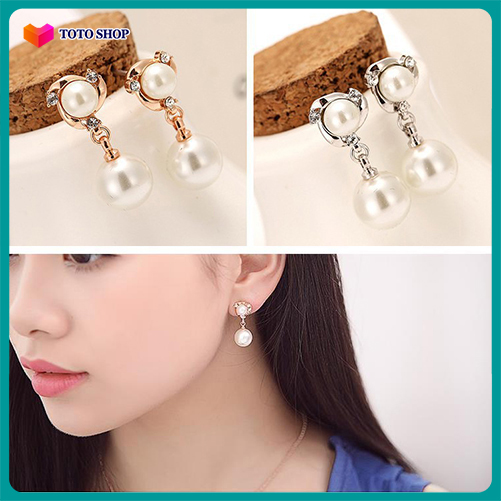 Bông tai phong cách Hàn Quốc siêu dễ thương - [ToToShop]