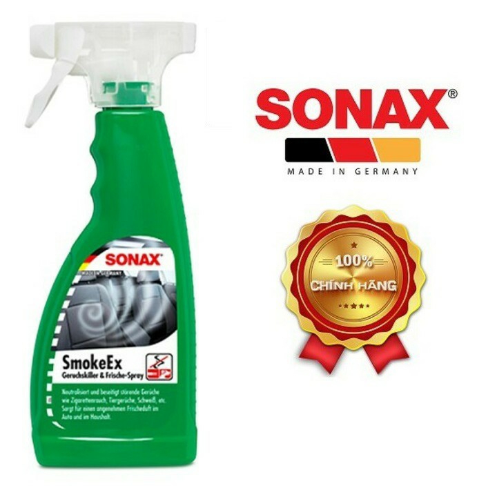 Chai xịt khử mùi nội thất - sonax smokeex