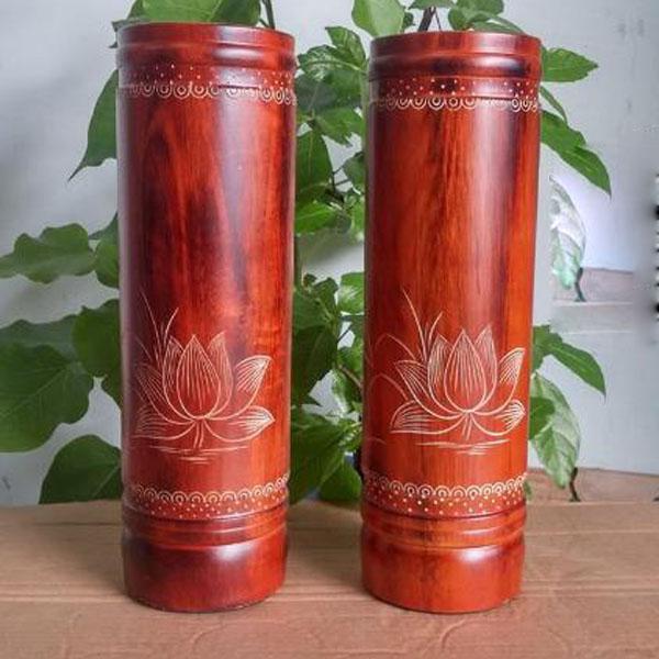 Ống đựng nhang gỗ cao 20cm