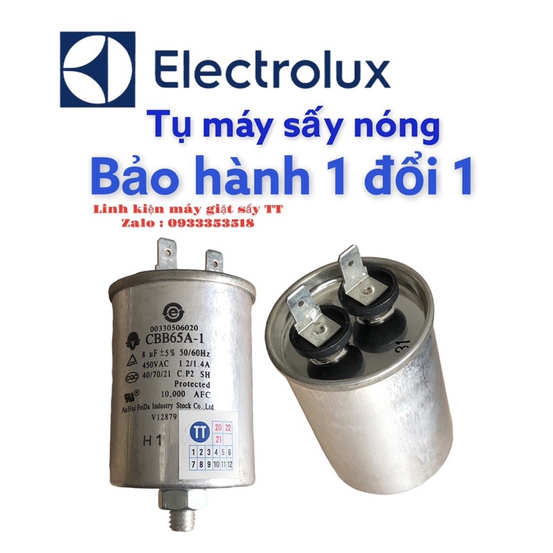 [HCM]Tụ motor máy sấy nóng Electrolux