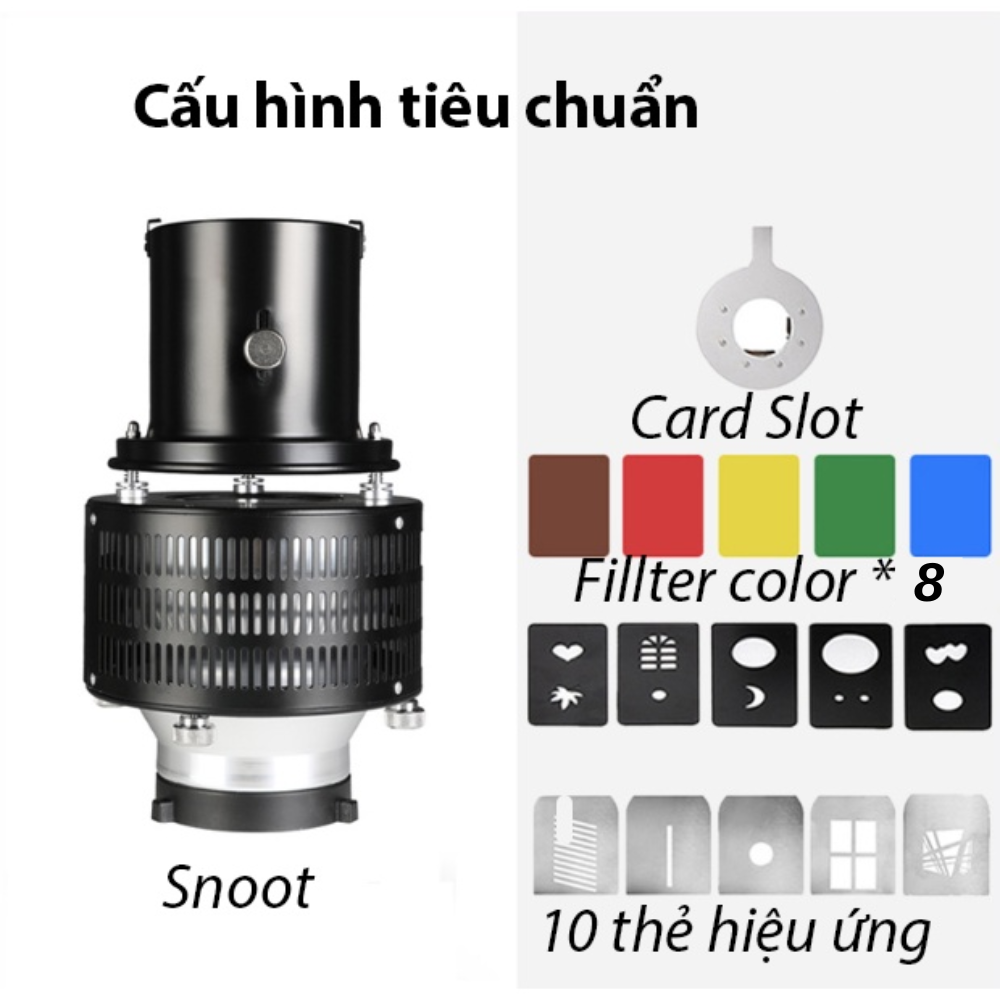 Bộ thấu kính tạo hiệu ứng nghệ thuật Snoot Optical OT1