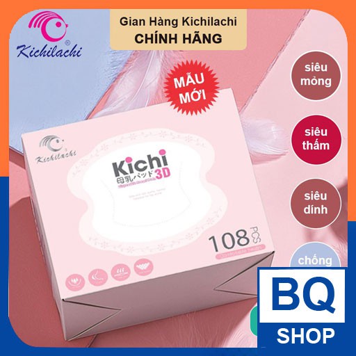 Lót thấm sữa Kichi bịch 108 miếng BQSHOP