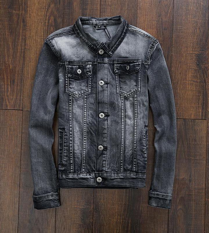 Áo Khoác Jean Nam (Màu xám)