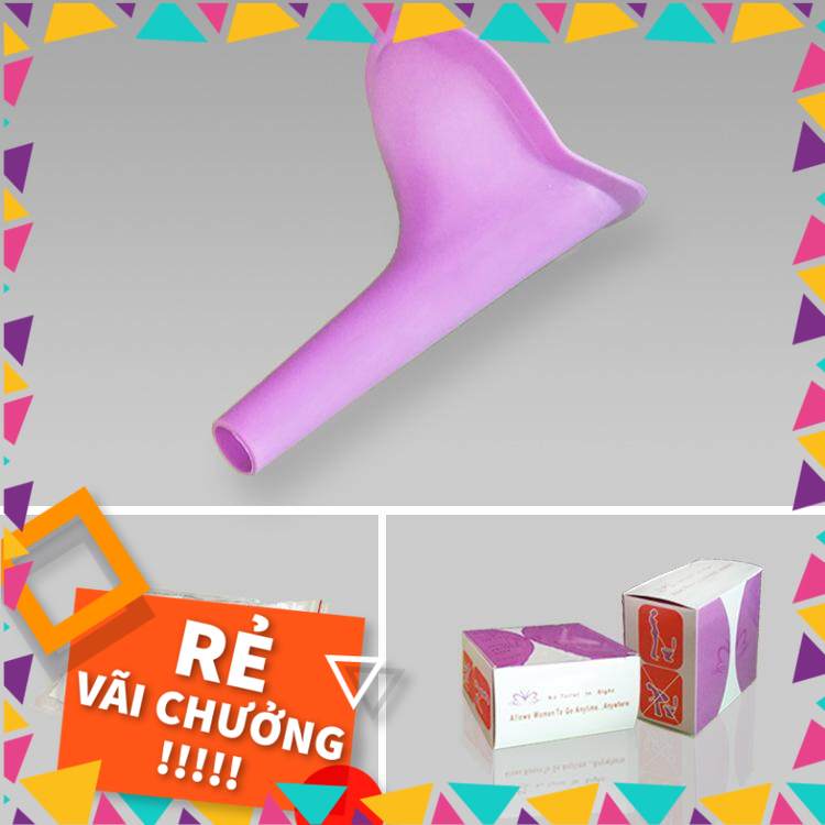 Dụng cụ hỗ trợ tiểu đứng cho bạn gái - hỗ trợ bệnh nhân đi tiểu nằm
