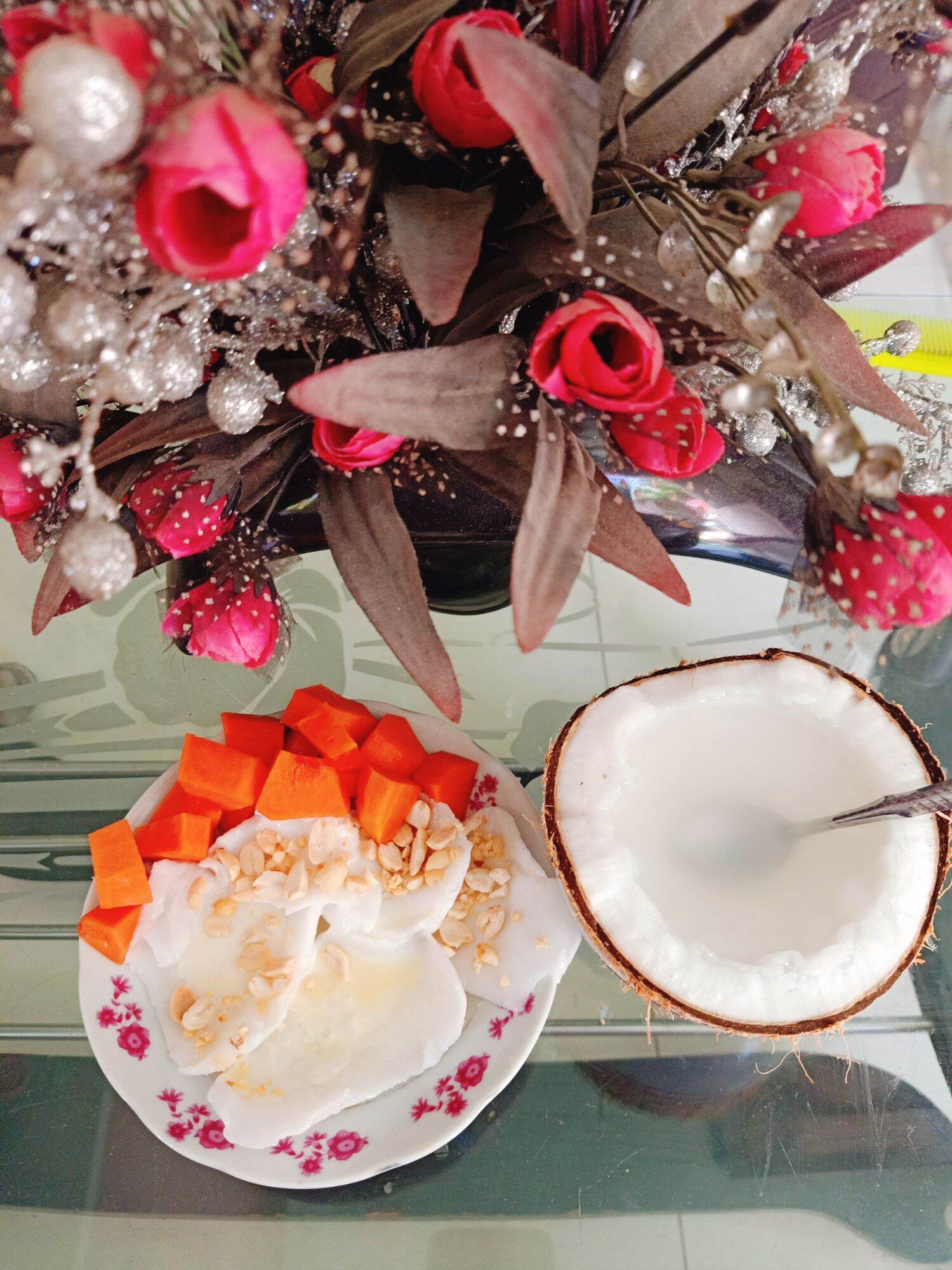 Dừa Sáp Đặc Sản Cầu Kè Trà Vinh Thơm Ngon ,Bổ Dưỡng ( trái hơn 1kí)💥 💥