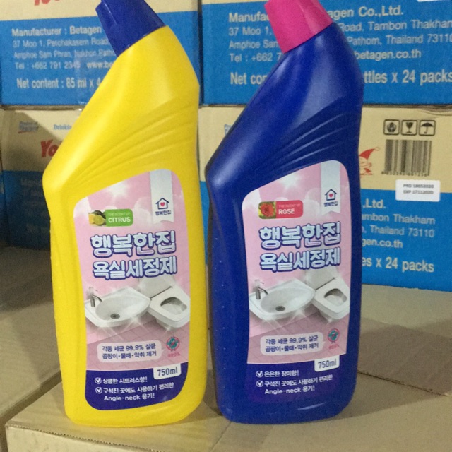 [HCM]DUNG DỊCH VỆ SINH TẨY BỒN CẦU HÀN QUỐC HAENGBOKANJIP