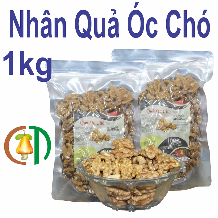 NHÂN QUẢ ÓC CHÓ VÀNG CHILE HÀNG LOẠI 1 NHÂN SHOP TÁCH MỚI MỖI NGÀY, KHÔNG HÔI DẦU, NGON 500G-1KG